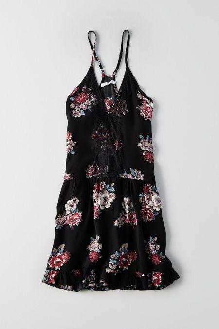 American Eagle Outfitters Don't Ask Why Lace Racerback Dress