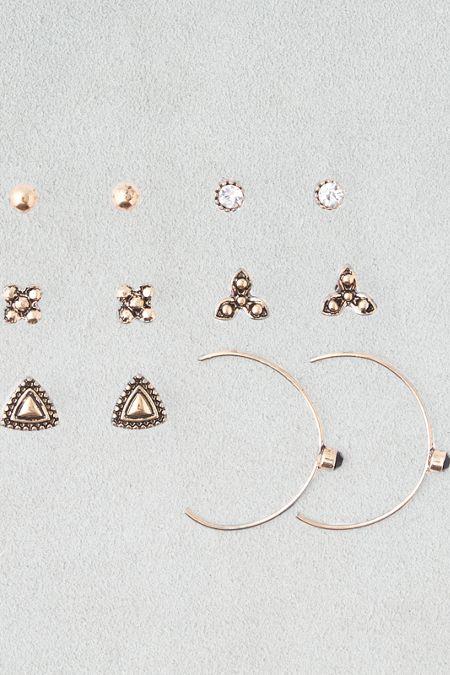 American Eagle Outfitters Ae Earrings Six-pack
