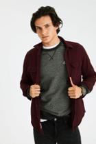 American Eagle Outfitters Ae Solid Twill Shirt