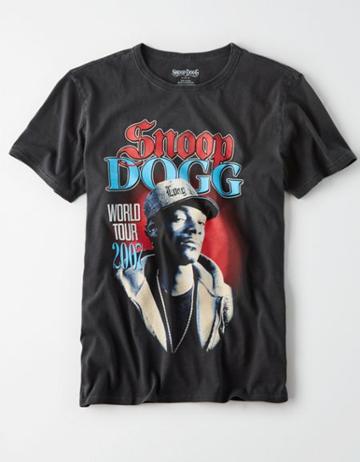 American Eagle Outfitters Ae Snoop Dogg Graphic Tee