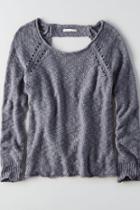 American Eagle Outfitters Ae Ladder Back Sweater