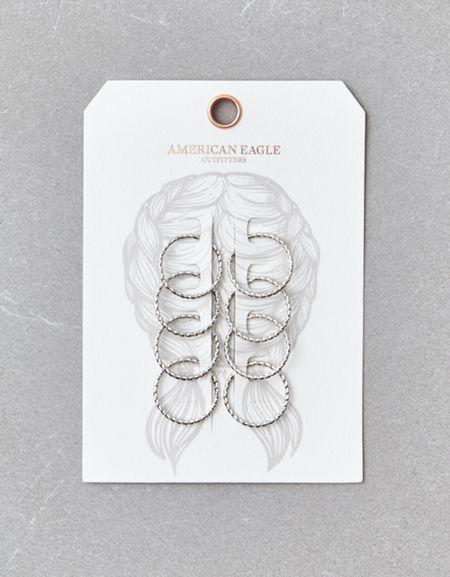 American Eagle Outfitters Ae Silver Hair Charm