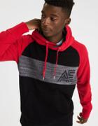 American Eagle Outfitters Ae Stripe Fleece Graphic Hoodie