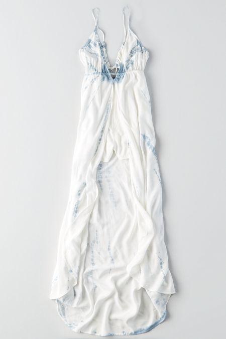 American Eagle Outfitters Ae Tie Dye Maxi Romper