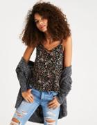American Eagle Outfitters Ae Strappy Printed Cami