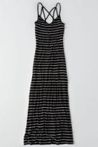 American Eagle Outfitters Ae Cross-back Maxi Dress