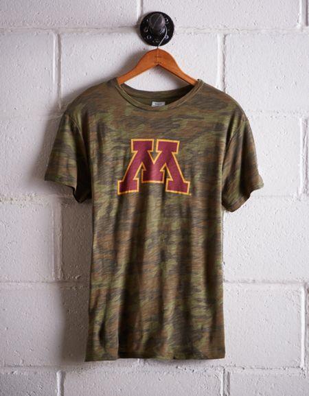 Tailgate Women's Minnesota Camo Boyfriend Tee
