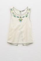 Aerie Embroidered Tank