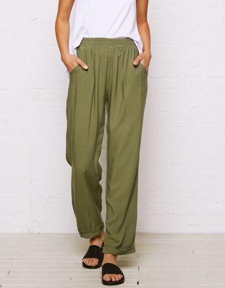 American Eagle Outfitters Don't Ask Why Basic Woven Pant