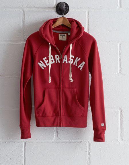 Tailgate Women's Nebraska Zip Hoodie