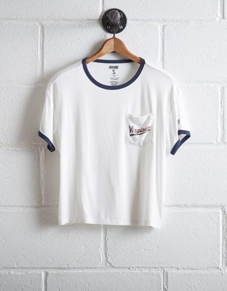 Tailgate Women's Uva Cavaliers Pocket T-shirt
