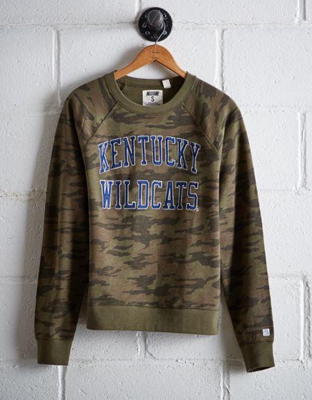 Tailgate Women's Kentucky Camo Fleece Sweatshirt