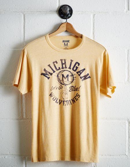 Tailgate Men's Michigan Blue T-shirt