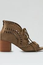 American Eagle Outfitters Ae Lace-up Block Heel Sandal