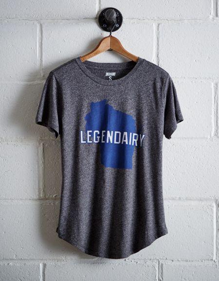 Tailgate Women's Wisconsin Legendairy T-shirt