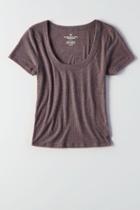 American Eagle Outfitters Ae Soft & Sexy Plush Shrunken T-shirt