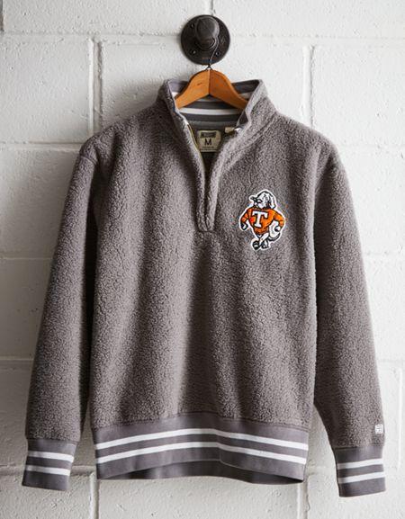 Tailgate Men's Tennessee Sherpa Fleece Half-zip
