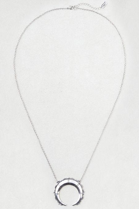 American Eagle Outfitters Ae Large Crescent Pendant Necklace