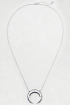 American Eagle Outfitters Ae Large Crescent Pendant Necklace