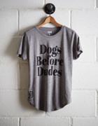 Tailgate Women's Dogs Before Dudes T-shirt