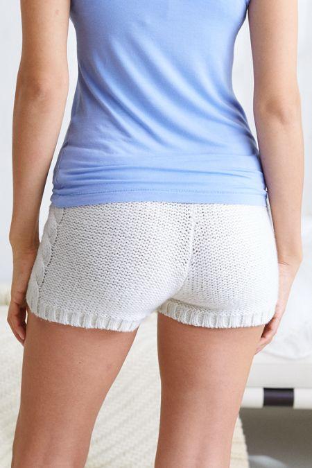 Aerie Cable Sweater Short