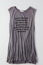 American Eagle Outfitters Don't Ask Why Drapey Graphic Tank