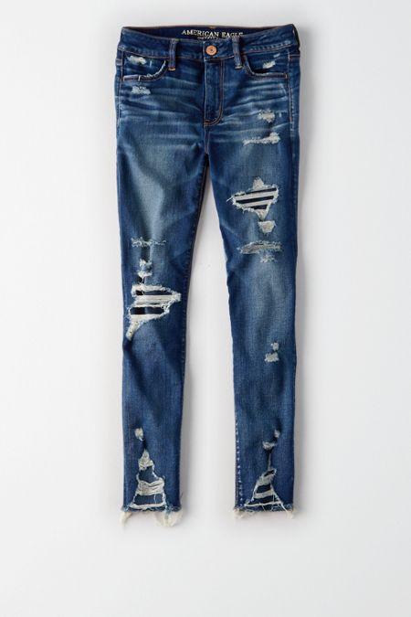 American Eagle Outfitters Ae Denim X Hi-rise Jegging Crop
