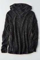 American Eagle Outfitters Ae Side-lace Hoodie Sweater