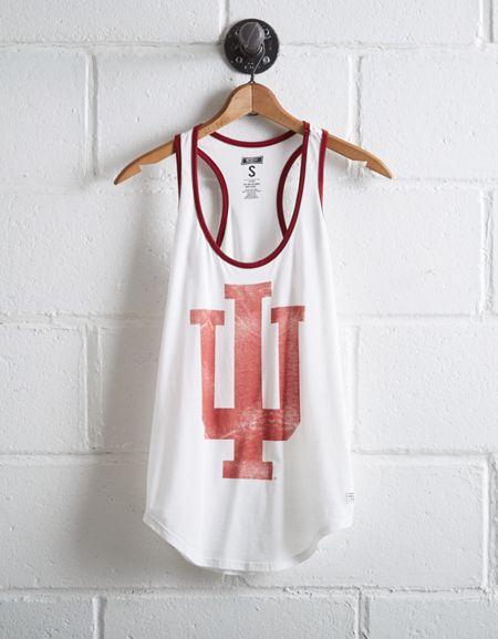 Tailgate Women's Indiana Ringer Tank