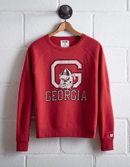 Tailgate Women's Georgia Bulldogs Crew Sweatshirt