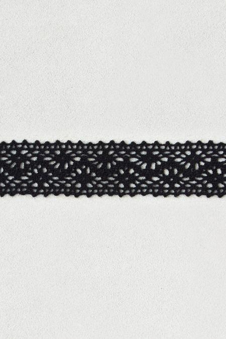 American Eagle Outfitters Ae Black Crochet Choker