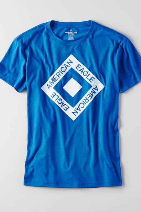 American Eagle Outfitters Ae Apres Active Crew T-shirt