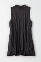 American Eagle Outfitters Ae Soft & Sexy Tulip-side Mock Tank
