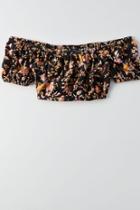 American Eagle Outfitters Ae Off-the-shoulder Crop Top
