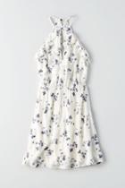 American Eagle Outfitters Ae Ruffle Halter Dress