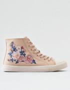 American Eagle Outfitters Ae Embroidered High Top Sneaker