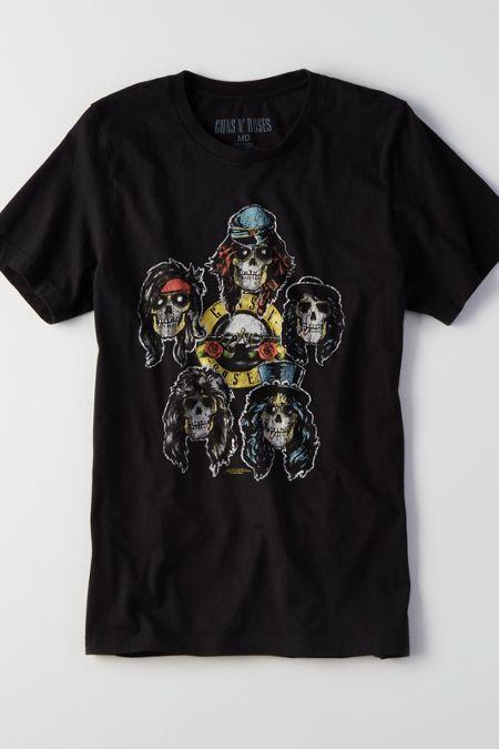 American Eagle Outfitters Ae Short Sleeve Band T-shirt