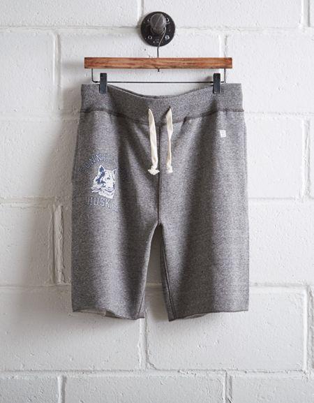 Tailgate Men's Uconn Huskies Cut-off Fleece Short
