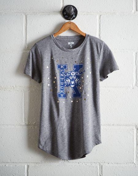Tailgate Women's Kentucky Foil Star T-shirt