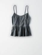 American Eagle Outfitters Ae Babydoll Corset Tank Top