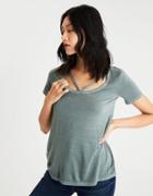 American Eagle Outfitters Ae Soft & Sexy Strappy Scoop T-shirt