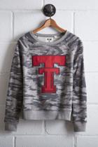 Tailgate Women's Texas Tech Camo Sweatshirt