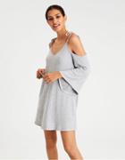 American Eagle Outfitters Ae Knit Cold Shoulder Shift Dress
