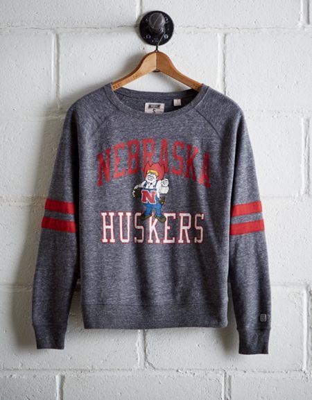 Tailgate Women's Nebraska Varsity Sweatshirt