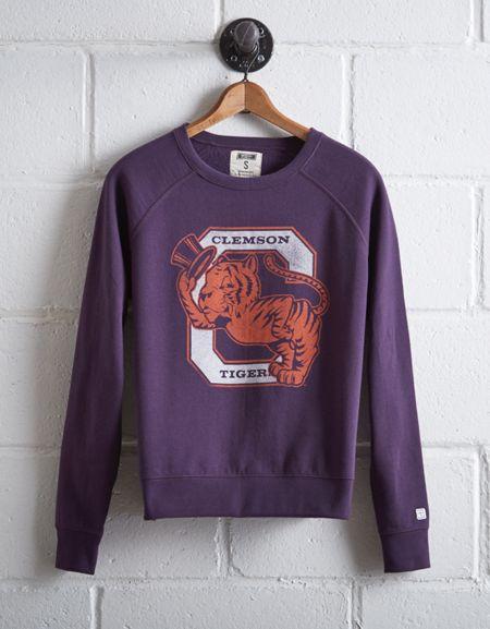 Tailgate Women's Clemson Crew Sweatshirt