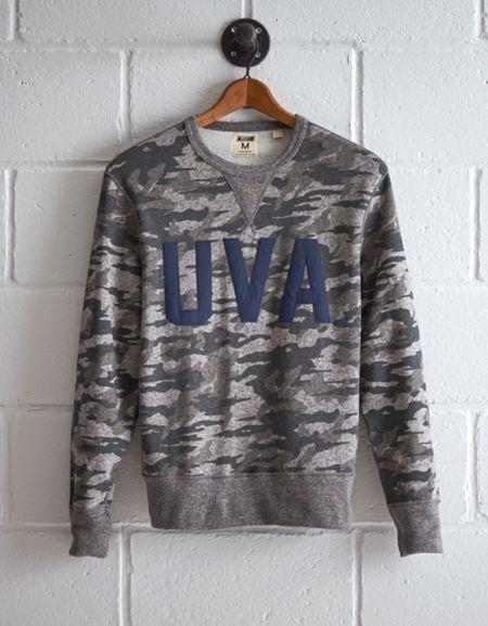 Tailgate Men's Virginia Camo Sweatshirt