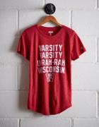 Tailgate Women's Wisconsin Varsity T-shirt