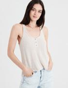American Eagle Outfitters Ae Henley Sweater Tank Top