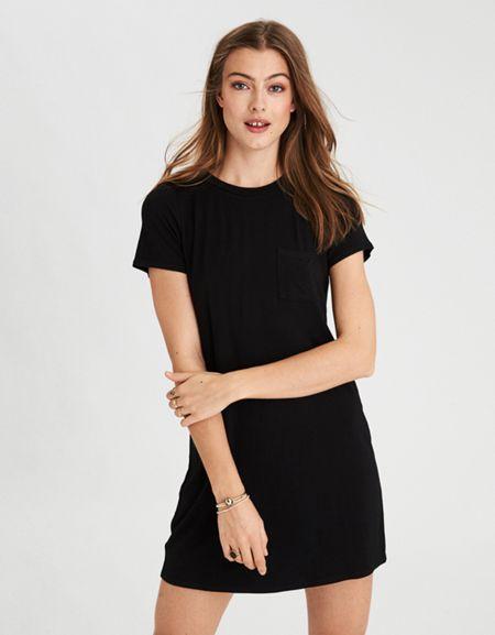 American Eagle Outfitters Ae Classic T-shirt Dress