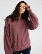 American Eagle Outfitters Ae Textured Balloon Sleeve Sweater